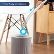 Disposable Replacement Brush Head Toilet Brush Set - Image 6