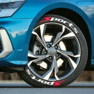 Universal Sports Tire Sidewall Letter Stickers - Image 3