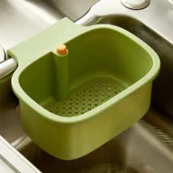 2-in-1 Hanging Sink Strainer Basket - Image 4
