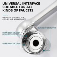 Multifunctional Universal Splash-proof Foaming Splash Filter Extension Faucet - Image 3