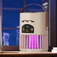 🌞Summer Sale 50% OFF🔥Portable Rechargeable Fan with UV Bug Zapper Light - Image 6