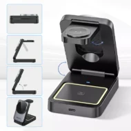 Foldable 3-in-1 15W Fast Wireless Charger - Image 5