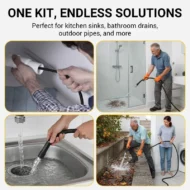High-Pressure Sewer Jetter Hose with Nozzle - Image 7