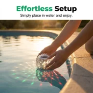 Solar-Powered Floating Pool Lights - Image 14