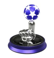 New Creative Solar Perfume Fragrance Car Solar Finger Rotating Football