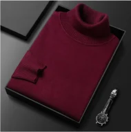 🎄Hot Sales - 49% OFF🎁Men's Solid Color Premium Cashmere Sweater - Image 2
