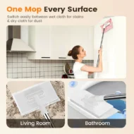 🧹Disposable Dust Mop with 4 Reusable Cloths - Image 15