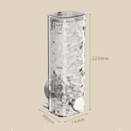 Universal Wall Mounted Suction Cup Shampoo Dispenser - Image 8