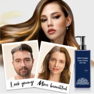 Plant-Based Hair Coloring Cream - Mild Formula Long Lasting - Image 4