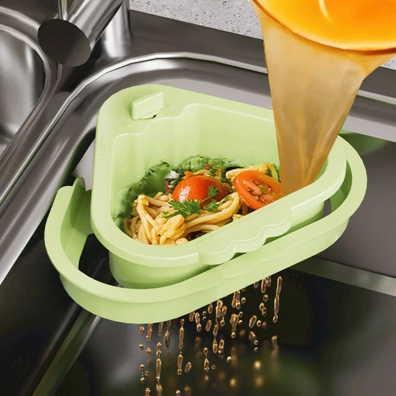 Triangular Sink Drain Basket for Kitchen