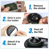 4-in-1 Car Dashboard Anti-Slip Mat with Phone Holder - Image 16