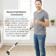 4-in-1 Telescopic Electric Cleaning Brush - Image 7