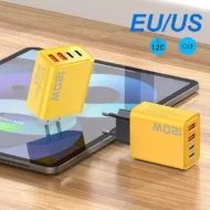 120W 4-Port Fast Charger Block - Image 4