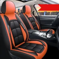 All-Season Full-Coverage Leather Car Seat Cover - Image 12