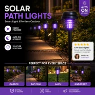 ☀️Solar Mosquito Zapper Light ✨– Outdoor Garden Stake Lamp, UV Insect Killer & Solar Pathway Light🦟🚫