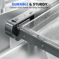 Foldable Sink Strainer Rack with Filter Nets - Image 5