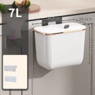 Large Capacity Wall-Mounted Trash Can - Image 11