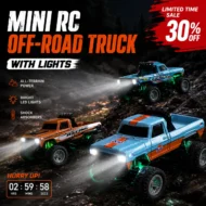 🎁HOT SALE 50% OFF! 🏎️ Mini RC Off-Road Truck with Lights - Image 7