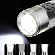 Rechargeable Mini Powerful Keychain Flashlight - Image 7