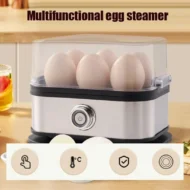 Multifunctional Egg Steamer with Clear Lid - Image 5