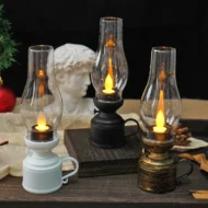 ✨Buy 2 Get 1 Free 🕯️LED Vintage Kerosene Lamp Electronic Swing Candle - Image 3