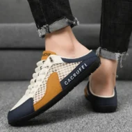 Men’s Breathable Mesh Slip-On Half Slippers-50%OFF - Image 5