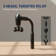 Long-Handle Percussion Massager with 5 Heads - Image 6