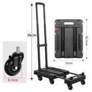 ⏳🔥LIMITED-TIME 50% OFF! 📦Foldable, quiet handcart - Image 5