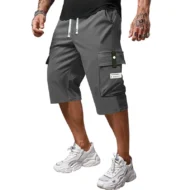 💥LAST DAY SALE 50% OFF !!📢Men's Casual Drawstring Capri Cargo Pants - Image 13