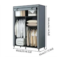 🔥Last Day Sale 49%🔥Easy-to-assemble wardrobe made of non-woven fabric - Image 4