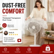 🏆Buy More Save More🎁Thickened Transparent Dust Cover– flexible, transparent, reusable📦✨ - Image 13