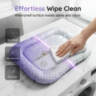 🐶🐱❄️Cooling Gel Mat for Pets Summer Heat Relief Pad Breathable Non-Toxic Cool Sleeping Mat for Dogs Cats - Image 3