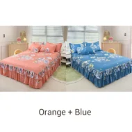 🥳SUMMER HOT SALE💞3-Piece Ruffled Bed Skirt Set - Image 21