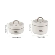 🎁Hot SALE 50% OFF🔥Microwaveable Stainless Steel Insulated Lunch Box Set - Image 44