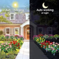 💐Limited-time 50% off⏰Simulation Azalea Flower Ground Stake Solar Light💐💡 - Image 2
