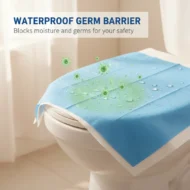 Disposable Waterproof Toilet Seat Covers Pack - Image 4