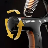💪 50% OFF NOW ! ✨ Adjustable Counting Hand Grip Strength Trainer – 5 Resistance Levels, LCD Counter & Portable Design 🔋 - Image 2