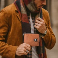 Men's Vintage Compact Zipper Wallet - Image 3