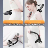 Long-Handle Percussion Massager with 5 Heads - Image 9