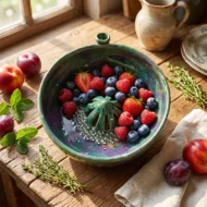 Berry Swirl Washing & Serving Bowl - Image 8