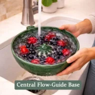 Berry Swirl Washing & Serving Bowl