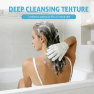 Rinse-Free Hair Cleansing Gloves for Oil Control (10-Pack) - Image 3