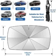 🥳SUMMER HOT SALE💞Car Sun Shade Umbrella – Keep Your Car Cool This Summer - Image 7