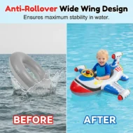 Airplane Inflatable Pool Float for Kids - Image 4