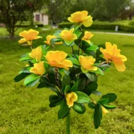 💐Limited-time 50% off⏰Simulation Azalea Flower Ground Stake Solar Light💐💡 - Image 13