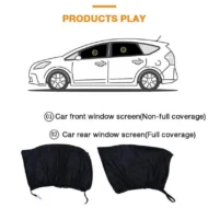 Universal Car Window Sun Shade Curtain - Image 7