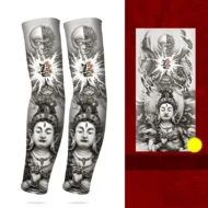 Sun-Protective & Breathable Tattoo Cooling Sleeve - Image 34