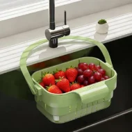 Collapsible Faucet-Hanging Sink Strainer Basket - Image 10