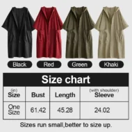 Oversized Large Pocket Hooded Long Trench Coat - Image 8