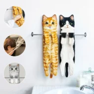 🎁Christmas Sale 49% Off🎉Cute Cat Hand Towel😺 - Image 18